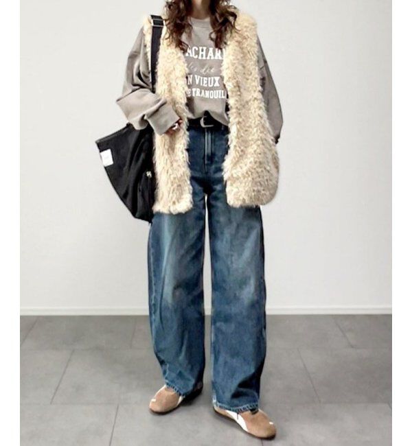 Lbc with Life「ファーベスト」|ダウンベスト・ベスト|