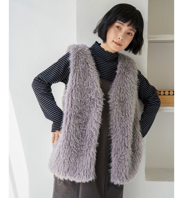 Lbc with Life「ファーベスト」|ダウンベスト・ベスト|