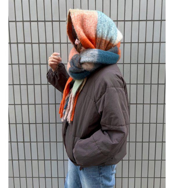 Lbc with Life「バルキーフリンジマフラー」|マフラー|