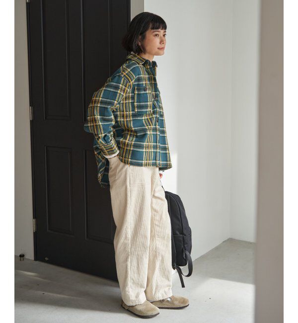 Lbc with Life「コーデュロイベイカーゆるテーパードパンツ」|その他|