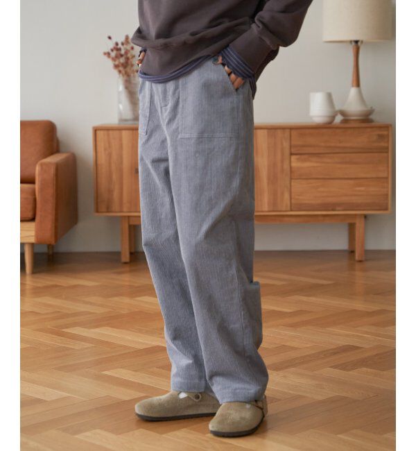 Lbc with Life「コーデュロイベイカーゆるテーパードパンツ」|その他|