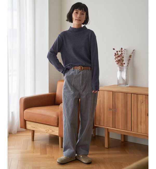 Lbc with Life「コーデュロイベイカーゆるテーパードパンツ」|その他|