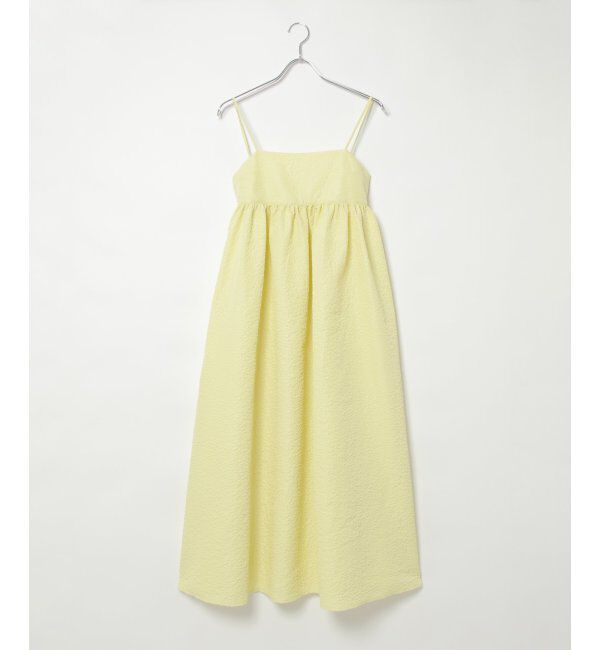 VENCE share style「フクレジャガードペプラムキャミワンピース」|ワンピース|