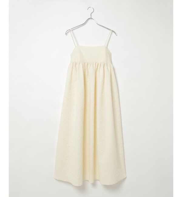 VENCE share style「フクレジャガードペプラムキャミワンピース」|ワンピース|