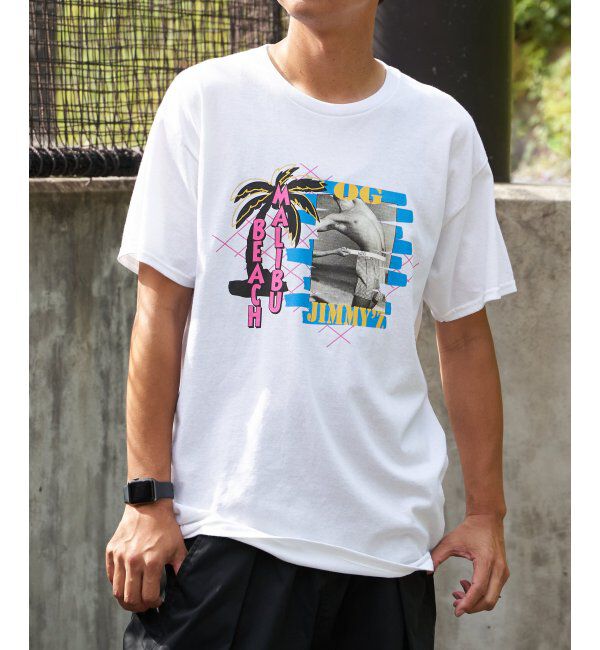 VENCE share style「JIMMY'Z MALIBU BEACH」|Tシャツ・カットソー|