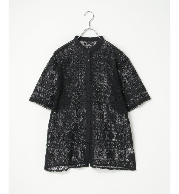 VENCE share style「レーススタンドシャツ」|シャツ・ブラウス|