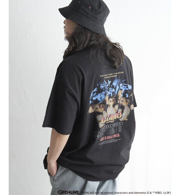 VENCE share style「GREMLINS グレムリン ギズモ プリントTシャツ」|Tシャツ・カットソー|ブラック