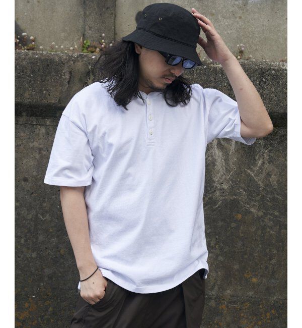 VENCE share style「Goodwear グッドウェア ヘンリーネックTシャツ」|Tシャツ・カットソー|