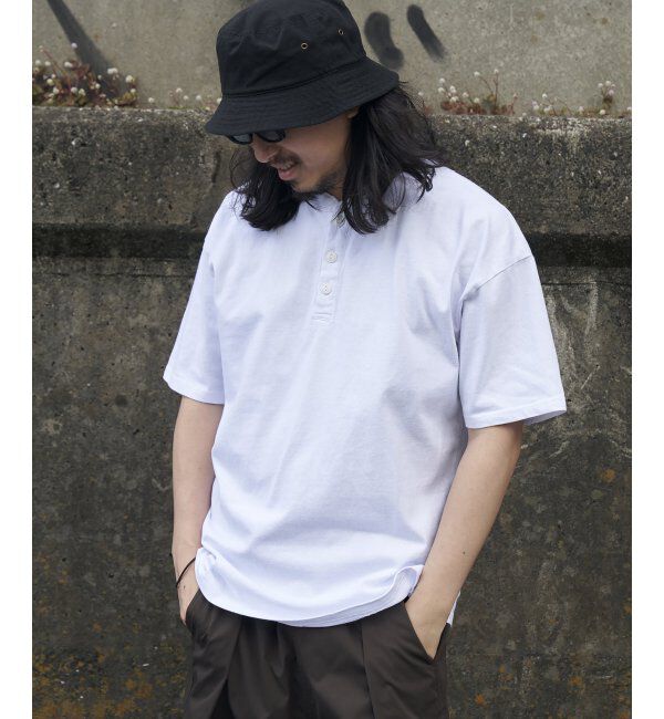 VENCE share style「Goodwear グッドウェア ヘンリーネックTシャツ」|Tシャツ・カットソー|
