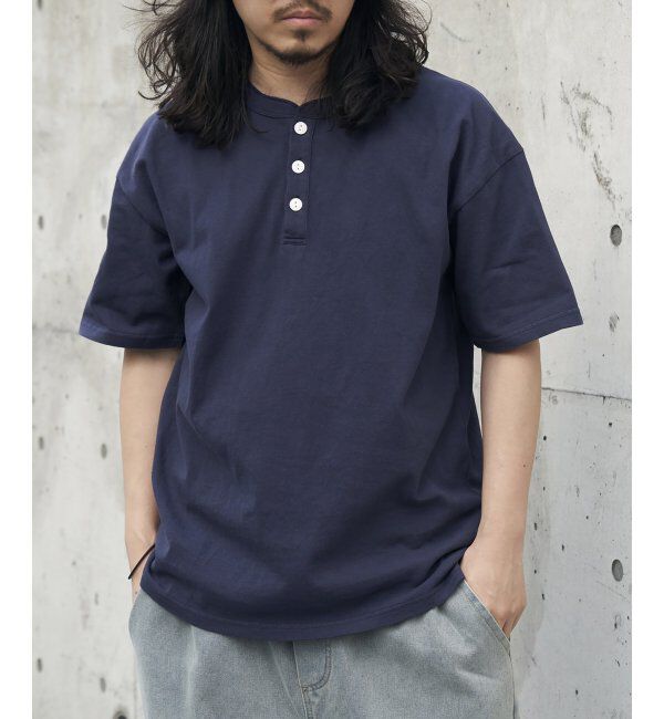 VENCE share style「Goodwear グッドウェア ヘンリーネックTシャツ」|Tシャツ・カットソー|