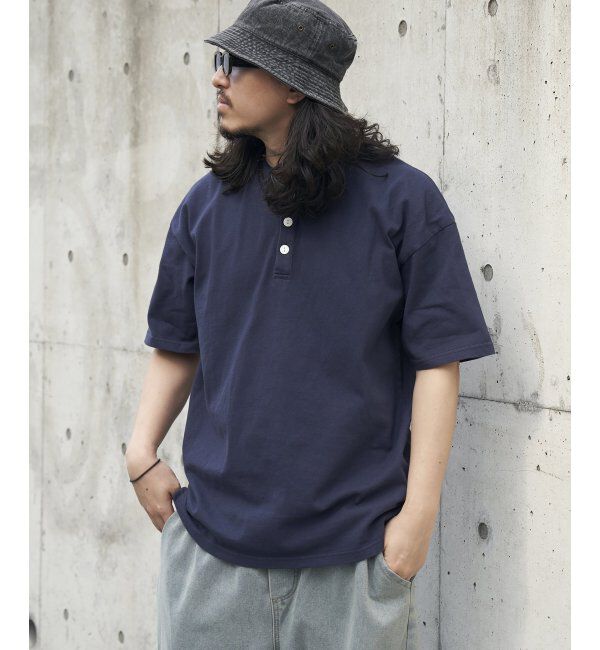 VENCE share style「Goodwear グッドウェア ヘンリーネックTシャツ」|Tシャツ・カットソー|