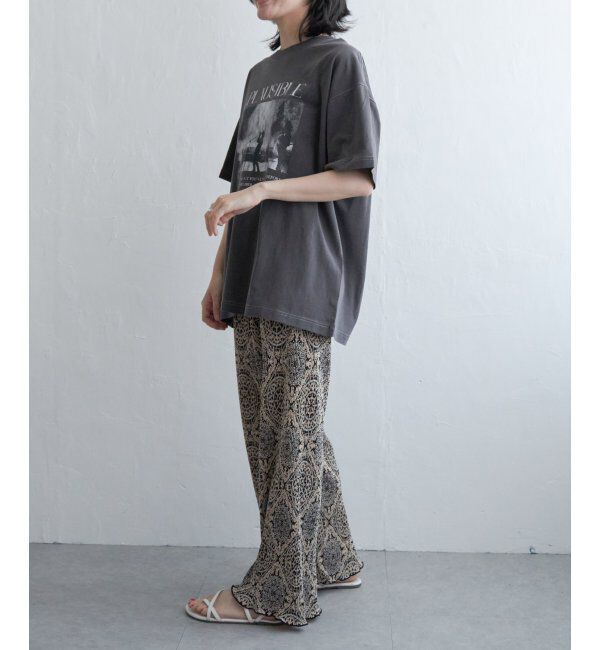 VENCE share style「PLAUSIBLE ピグメントTシャツ」|Tシャツ・カットソー|