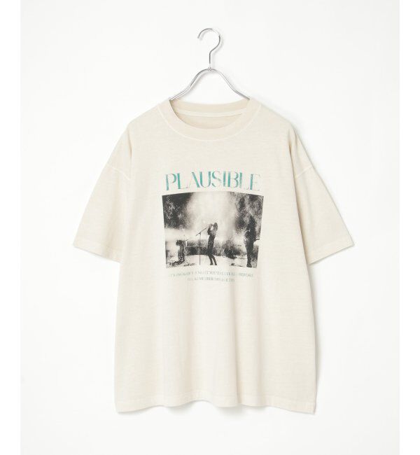 VENCE share style「PLAUSIBLE ピグメントTシャツ」|Tシャツ・カットソー|