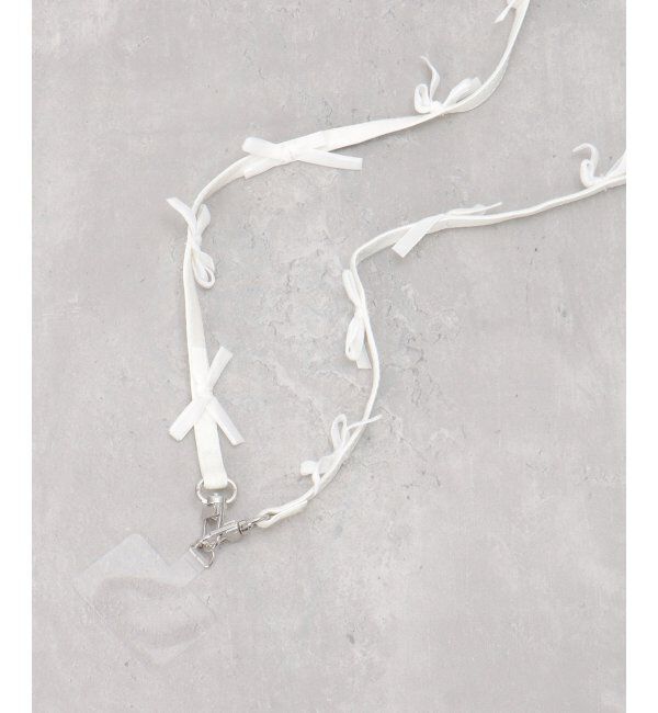 VENCE share style「ベロアリボンストラップ」|ネックレス|