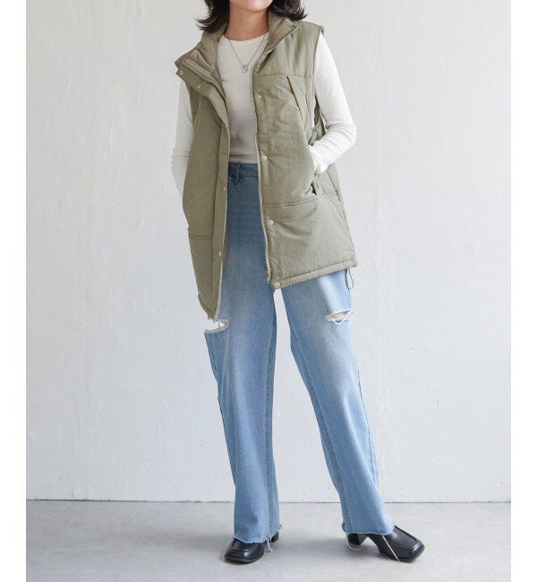 VENCE share style「ナイロン中綿ベスト」|その他|