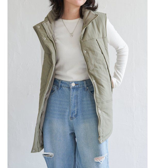 VENCE share style「ナイロン中綿ベスト」|その他|