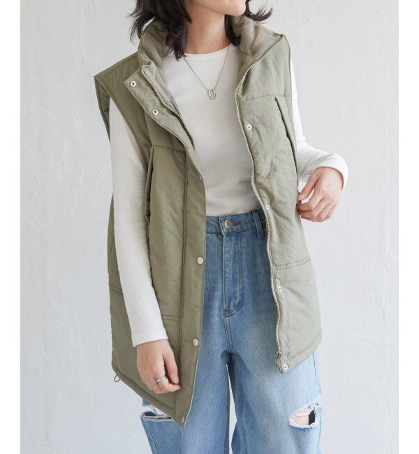 VENCE share style「ナイロン中綿ベスト」|その他|