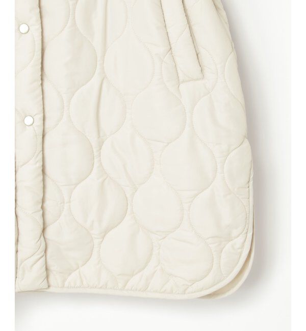 VENCE share style「中綿キルトフード付きコート」|その他|