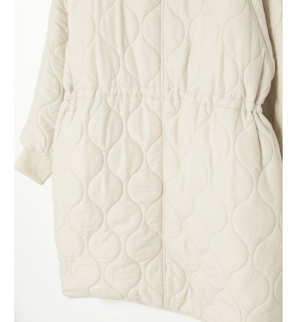 VENCE share style「中綿キルトフード付きコート」|その他|