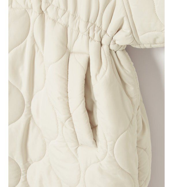 VENCE share style「中綿キルトフード付きコート」|その他|