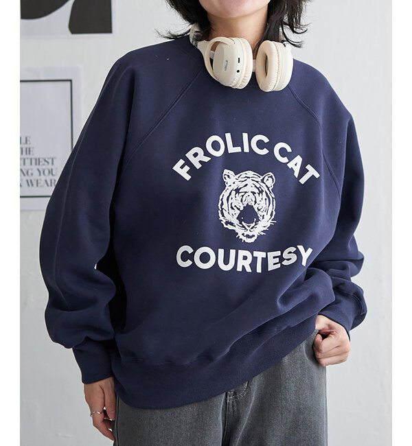 VENCE share style「トラフロッキーラグランスウェット」|スウェット・ジャージ|