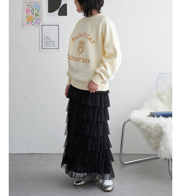 VENCE share style「トラフロッキーラグランスウェット」|スウェット・ジャージ|