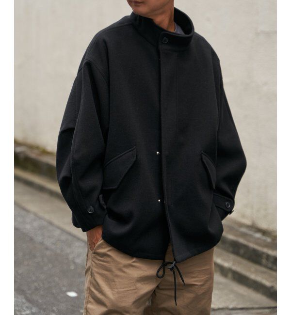 VENCE share style「メルトンショートモッズコート」|ブルゾン・スタジャン|