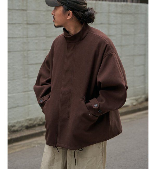 VENCE share style「メルトンショートモッズコート」|ブルゾン・スタジャン|