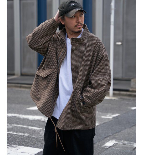 VENCE share style「メルトンショートモッズコート」|ブルゾン・スタジャン|