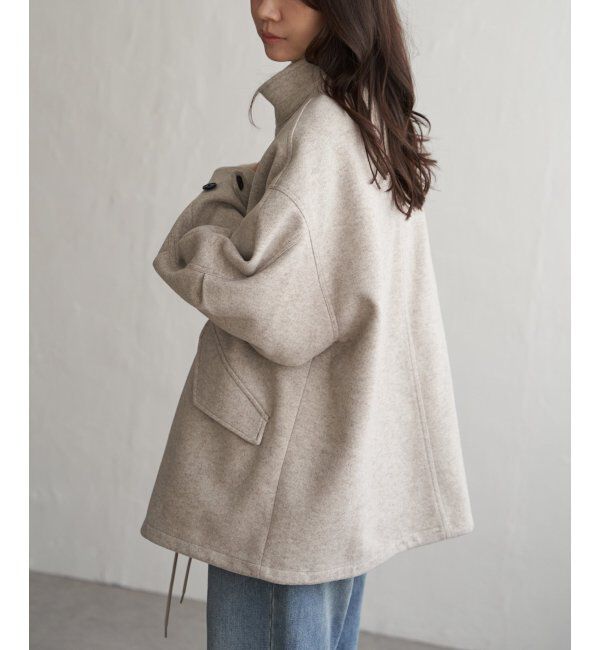 VENCE share style「メルトンショートモッズコート」|ブルゾン・スタジャン|