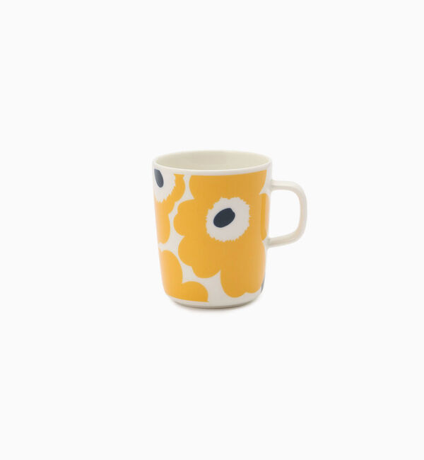 Marimekko「Unikko マグカップ 250ml」|その他|ﾎﾜｲﾄ&times;ｲｴﾛｰ&times;ﾌﾞﾗｳﾝ