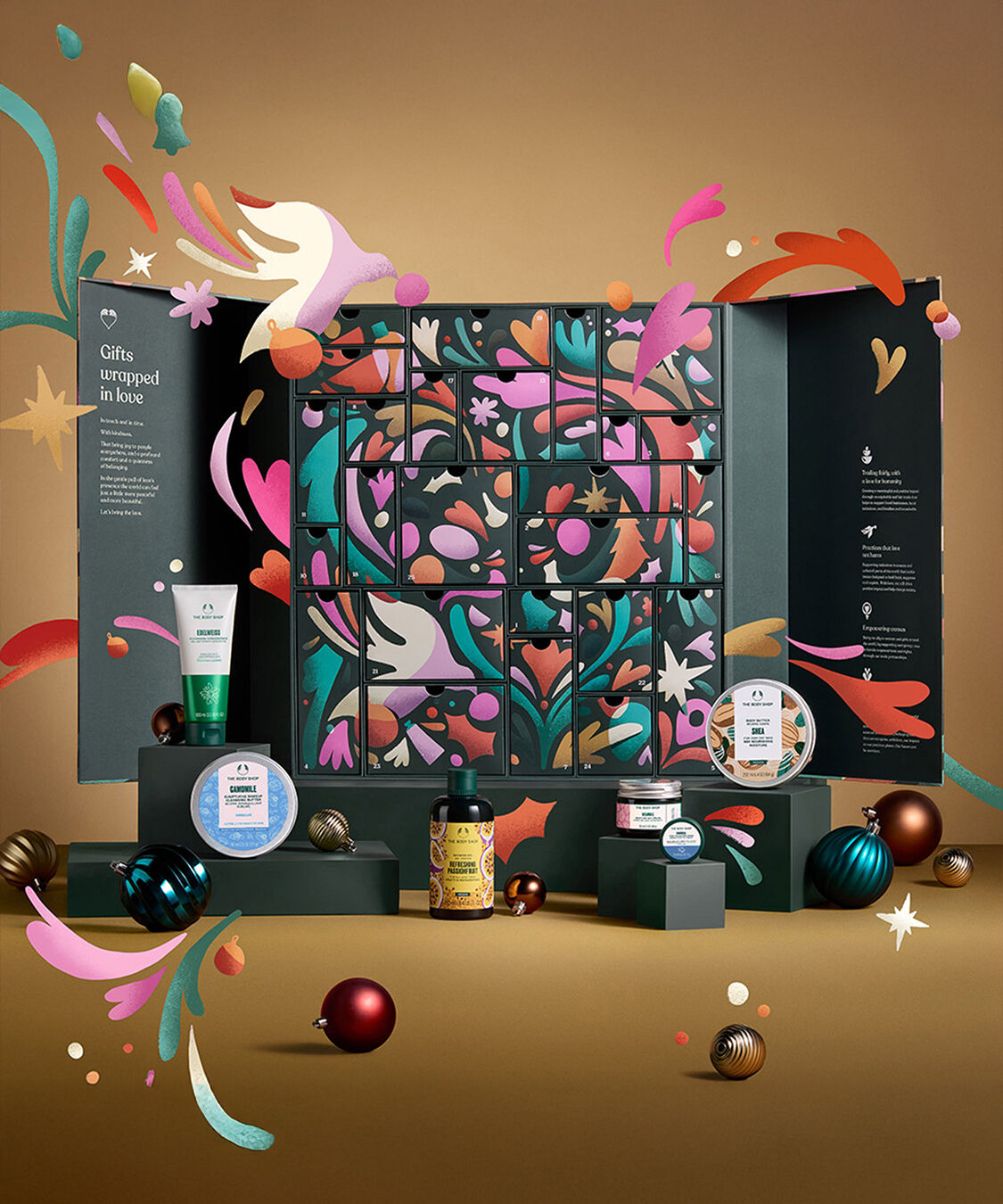 THE BODY SHOP「【数量限定】アドベントカレンダー ビッグラブ」|キット・セット|