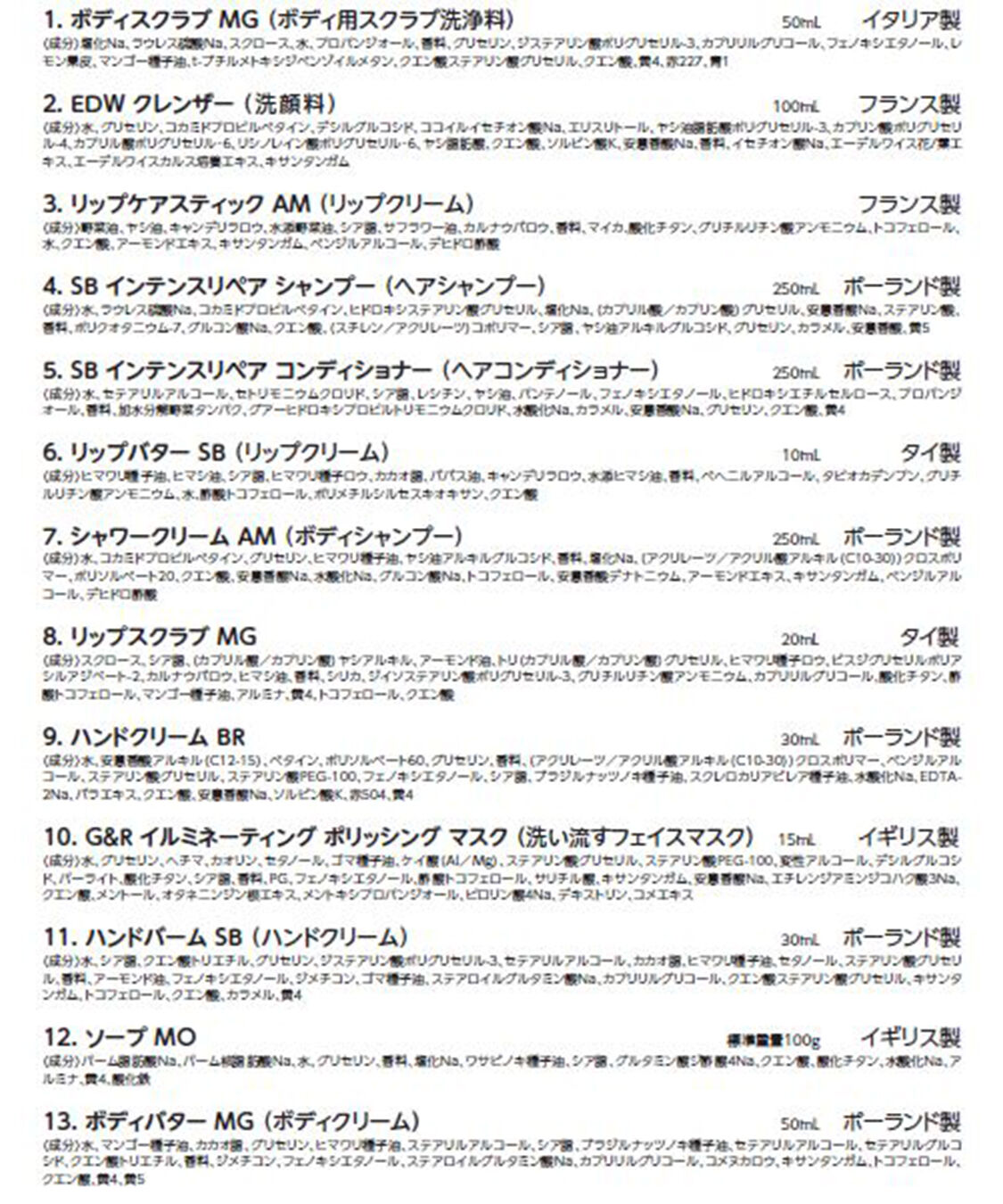 THE BODY SHOP「【数量限定】アドベントカレンダー ビッグラブ」|キット・セット|