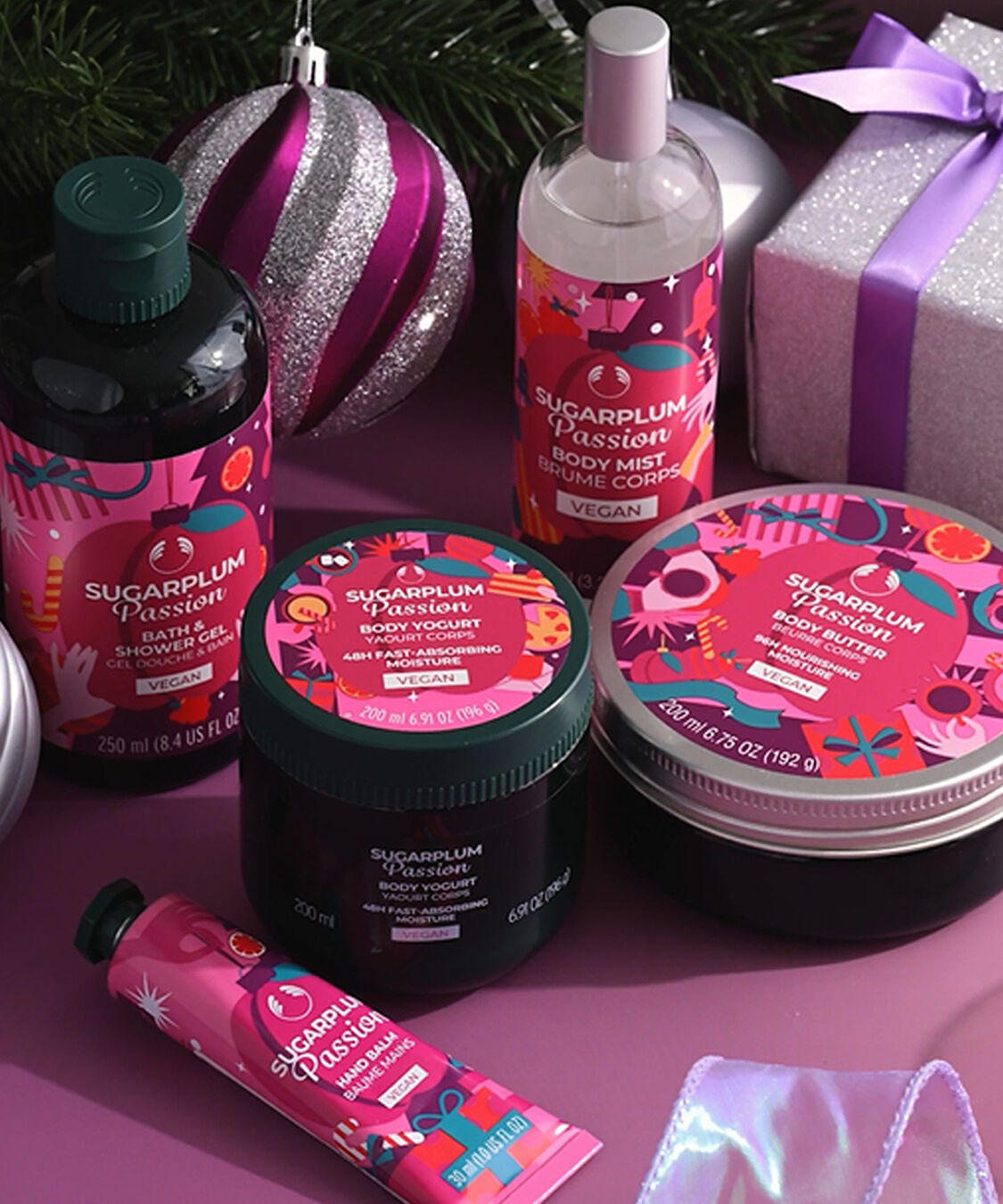 THE BODY SHOP「【数量限定】トータル ボディケアセット シュガープラムパッション」|キット・セット|