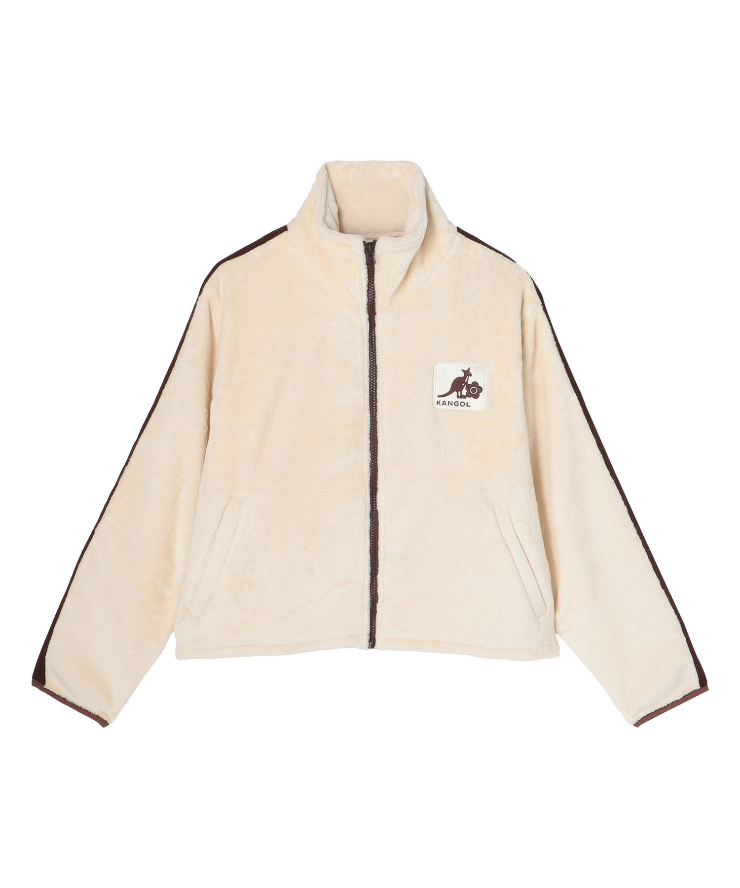 MARY QUANT「KANGOL&times;MQフリース ブルゾン」|ブルゾン・スタジャン|