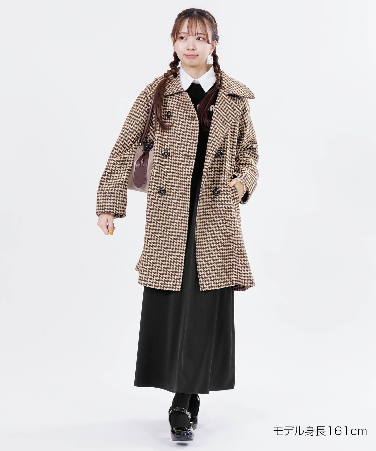 MARY QUANT「ダブルクラシカル ロングコート」|トレンチコート|