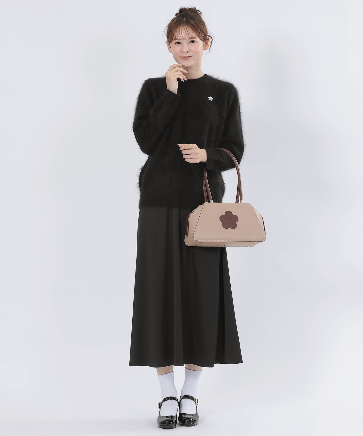 MARY QUANT「スムースデイジー トート」|トートバッグ|