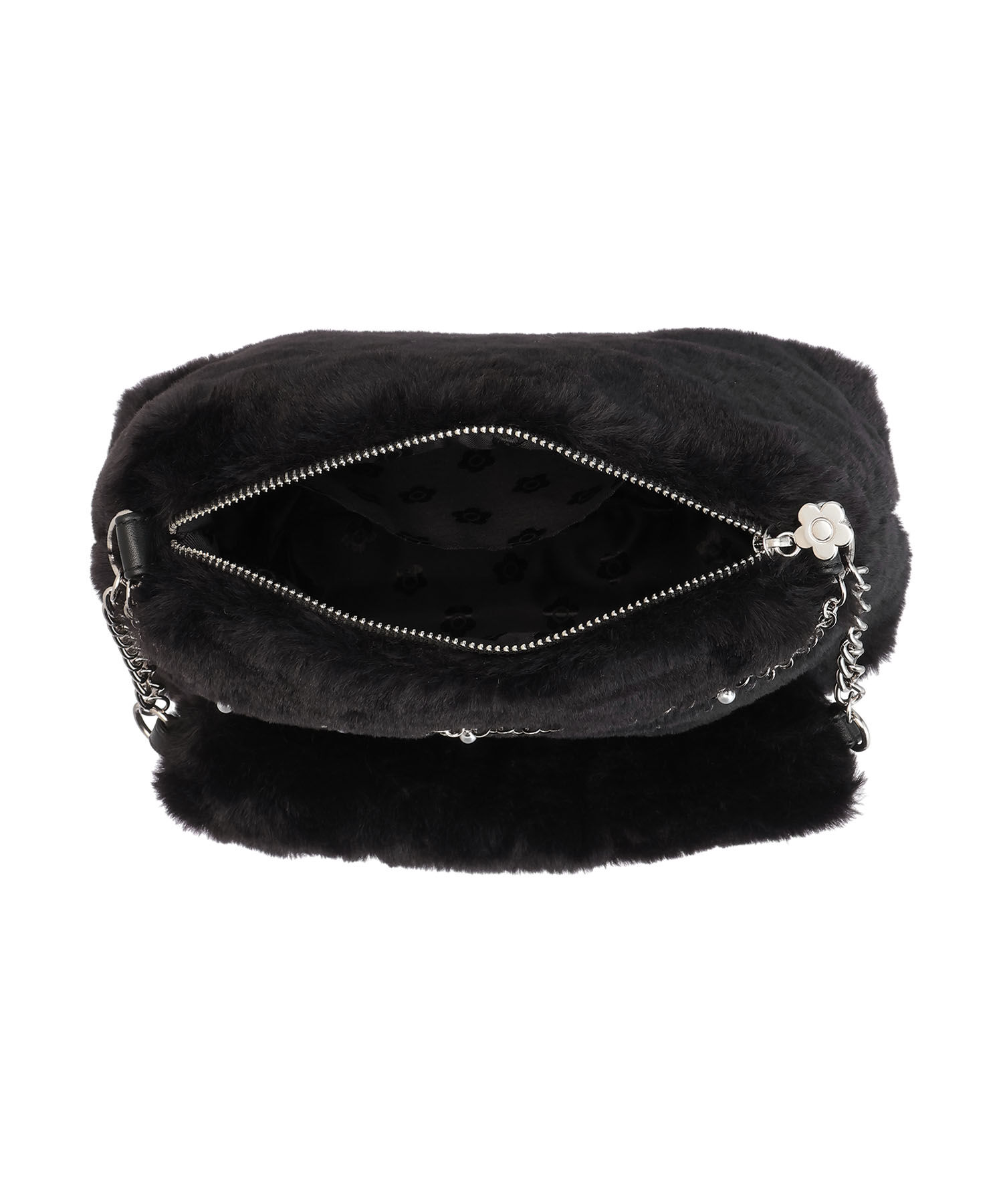 MARY QUANT「Wチェーンファー 2WAYショルダー」|ショルダー・メッセンジャー|