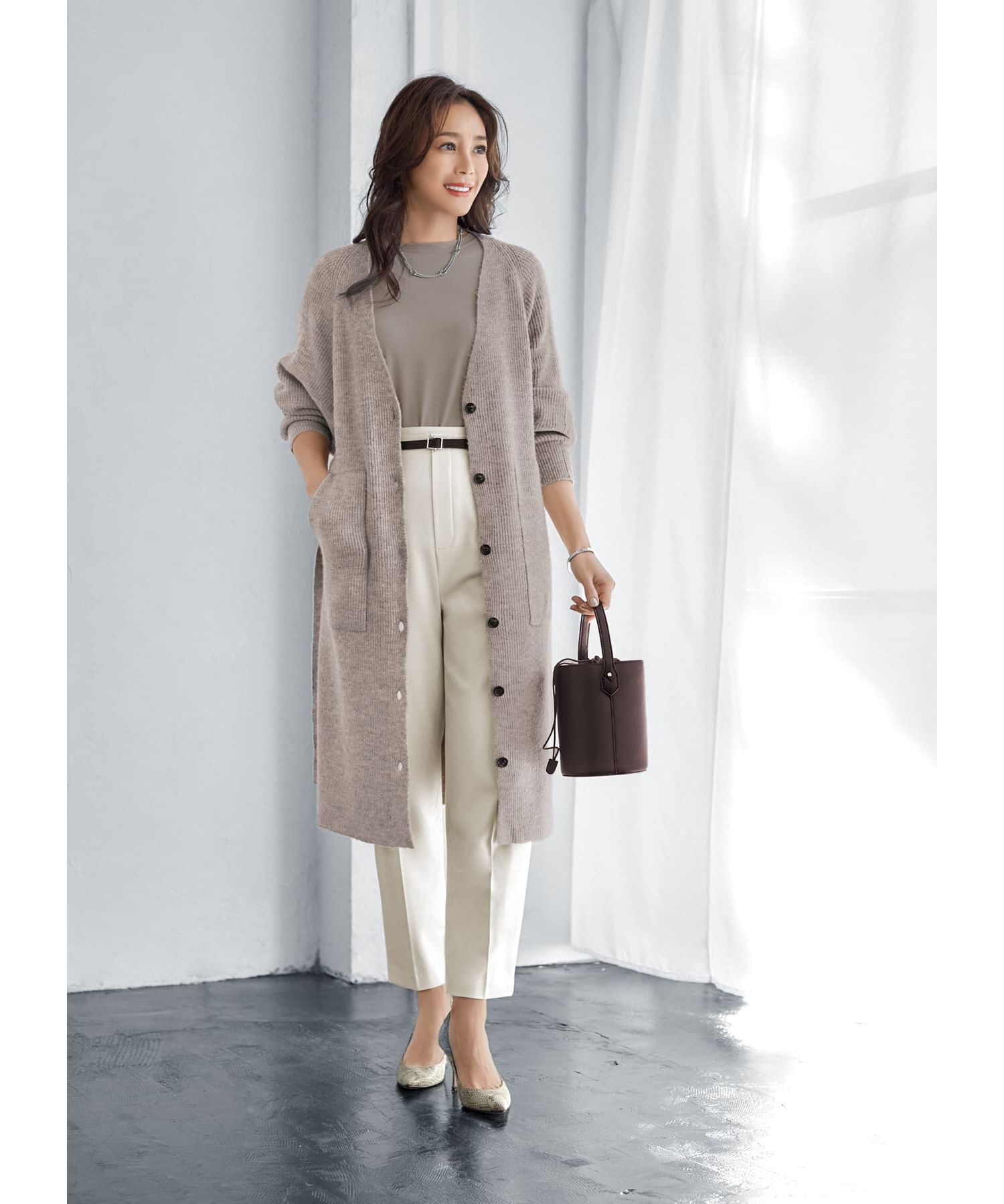 STYLE DELI「サイズ自在な穴なし15mmレザーベルト」|ベルト|