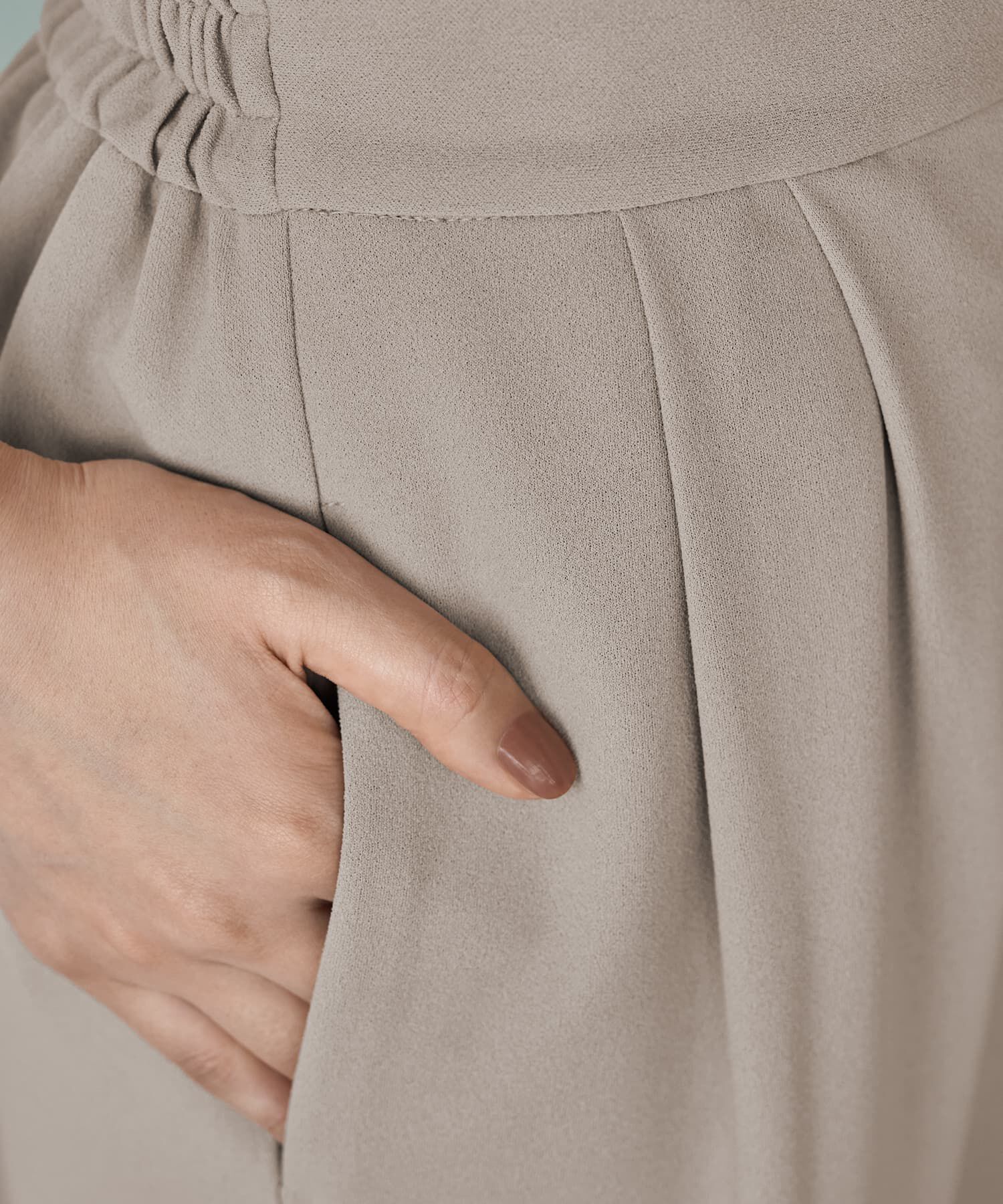 STYLE DELI「【匠ジョーゼット】タック入りワイドパンツ」|その他|