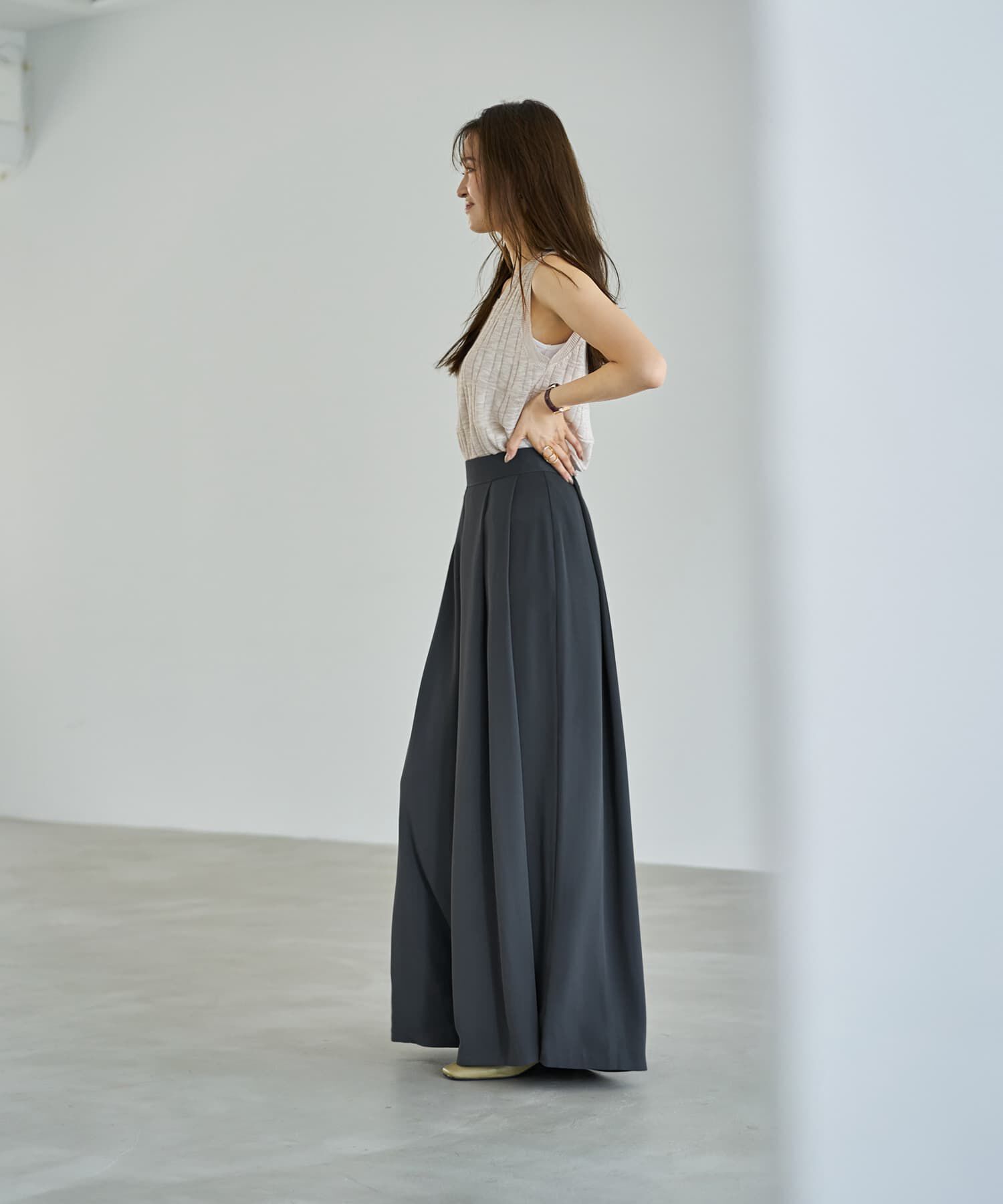 STYLE DELI「抜群の落ち感スルスル超ワイドパンツ」|その他|