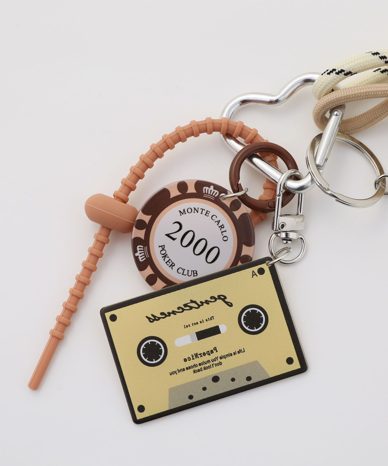  「ソフトクリーム バッグチャーム」|チャーム・キーホルダー|