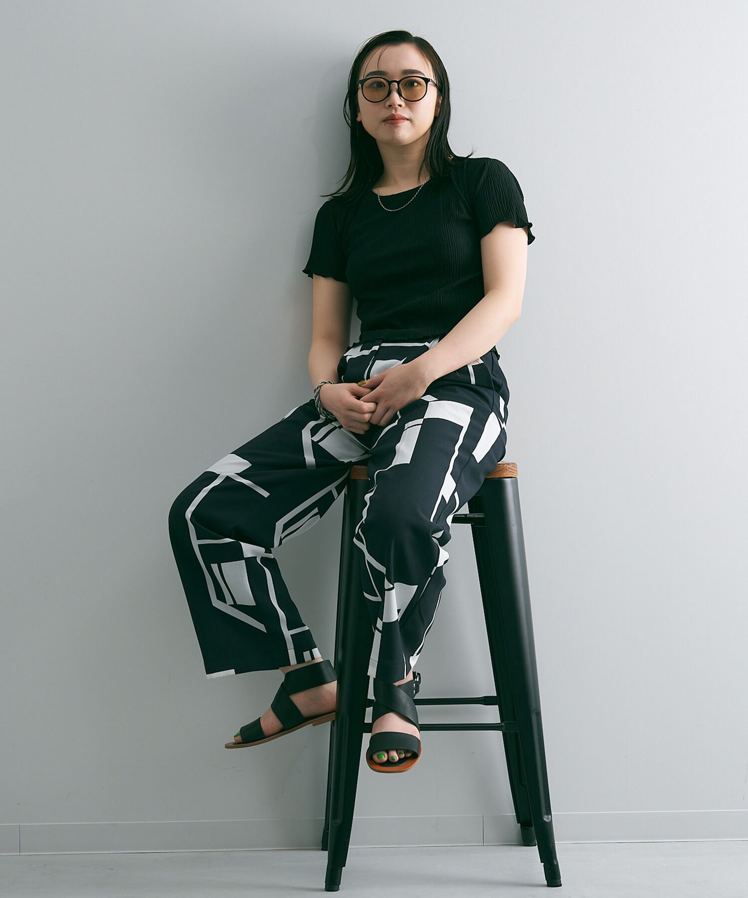  「ボストン型 サングラス 軽量 UVカット 紫外線対策 クリア ベージュ べっ甲 ブラック」|サングラス|