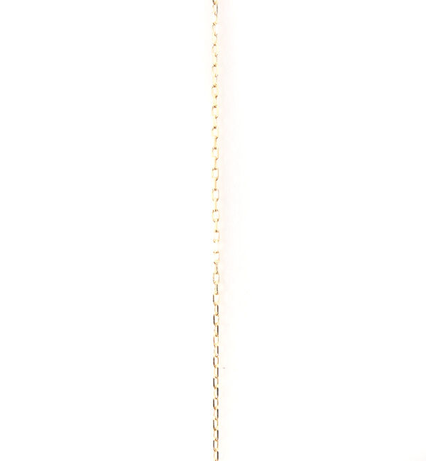 JUPITER「【K18】ゴールドラインバーネックレス/金属アレルギー対応<全長約39.5cm(調節した時の長さ36㎝)>」|ネックレス|