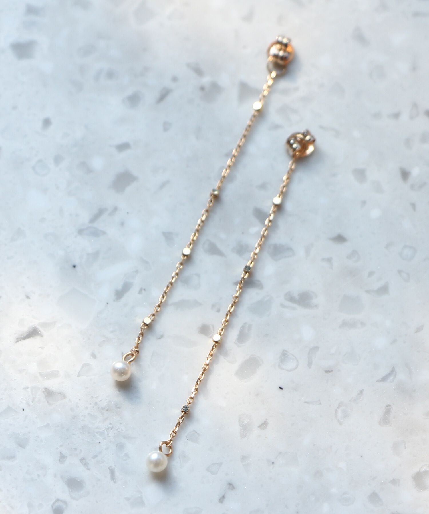 JUPITER「【累計販売 1000点突破！】【K10】淡水パールピアスキャッチ/5cm」|ピアス|