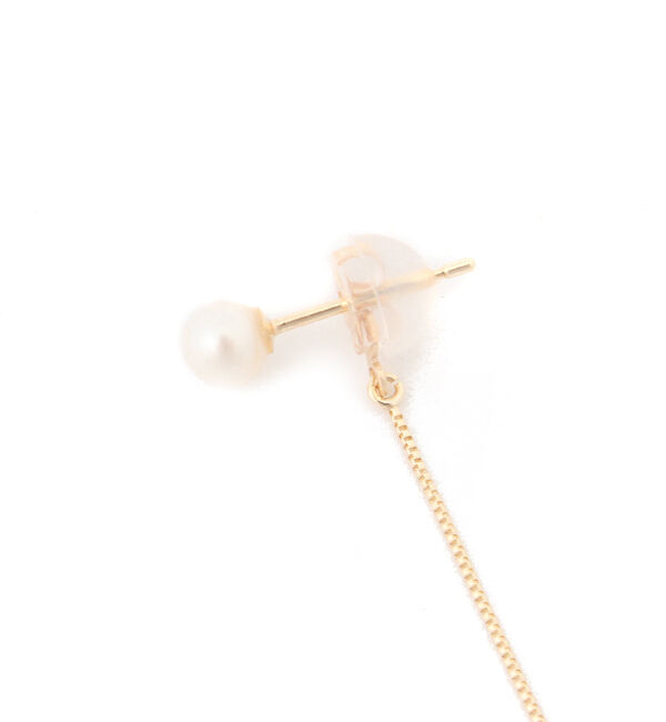 JUPITER「【K10】バー＆淡水パールピアス」|ピアス|