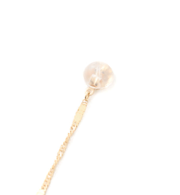 JUPITER「【K10】チェーンピアスキャッチ/6cm」|ピアス|