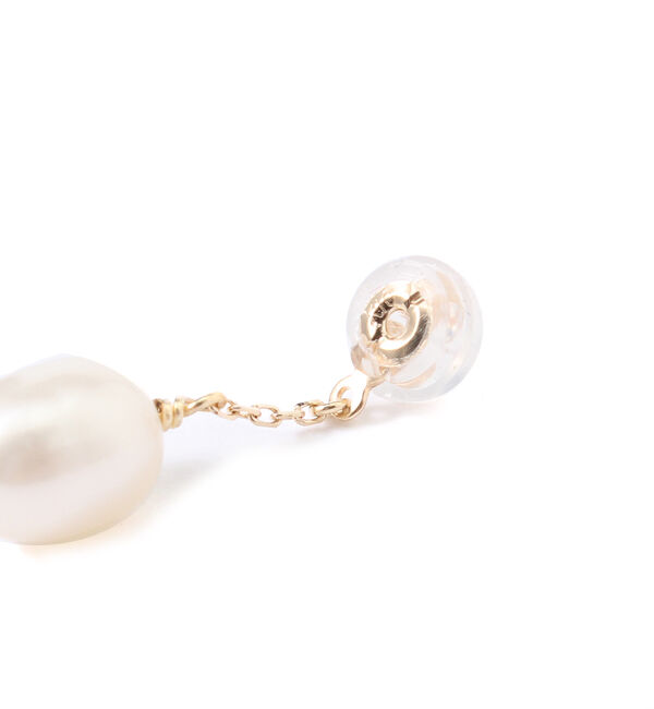 JUPITER「【K10】淡水パールピアスキャッチ」|ピアス|