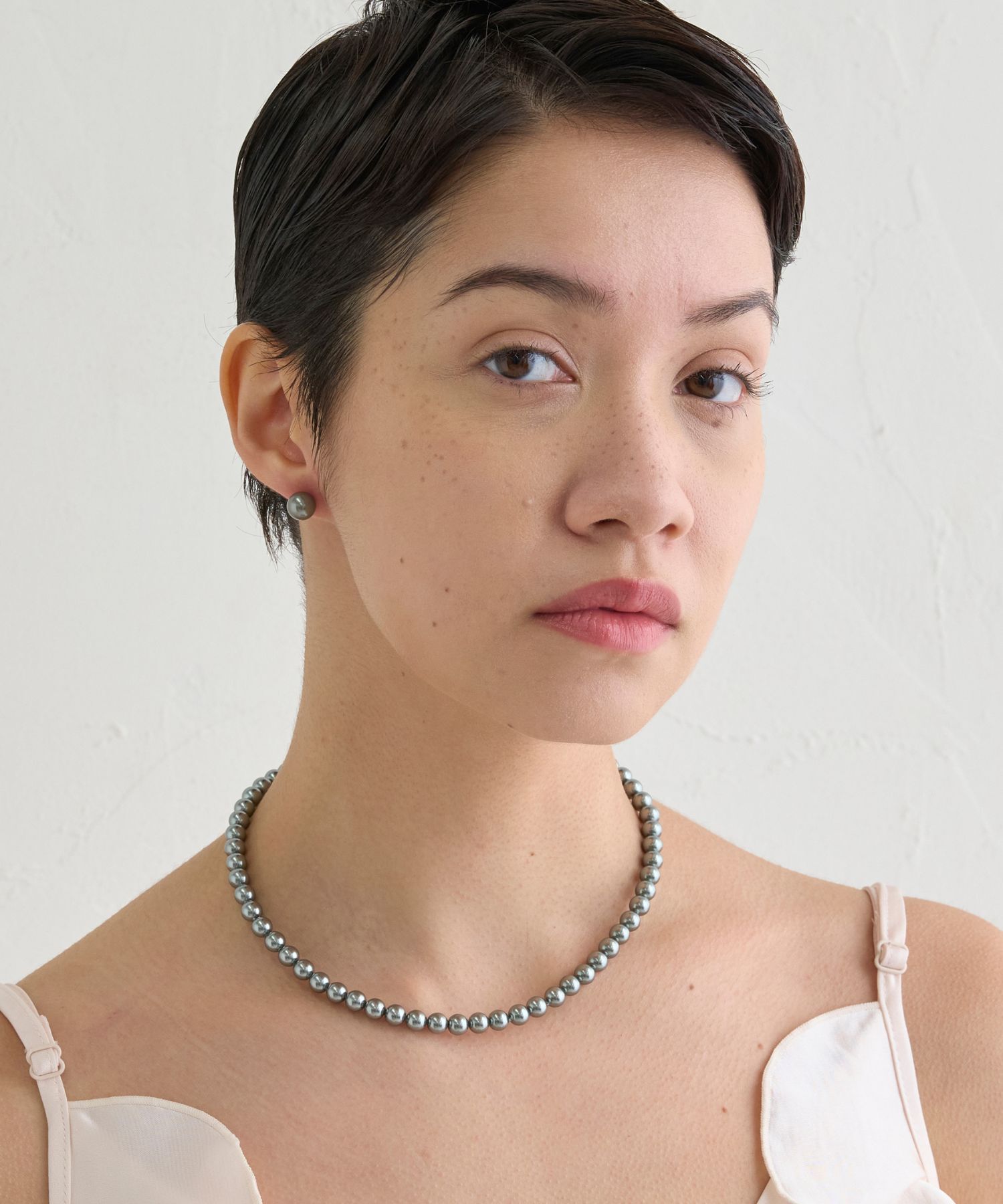 JUPITER「【国産貝パール】フォーマルパールネックレス＆ピアスセット」|ネックレス|