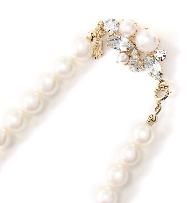 Phoebe「ブルーミングロングパールネックレス」|ネックレス|